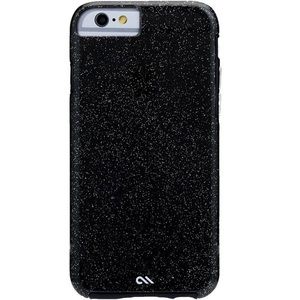 NWT iPhone 6/6s Casemate Black Glitter Sheer Case